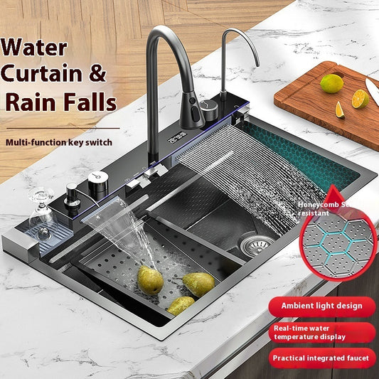 Household Digital Display Sink