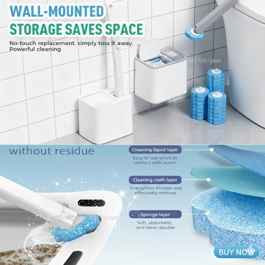 Disposable Toilet Brush